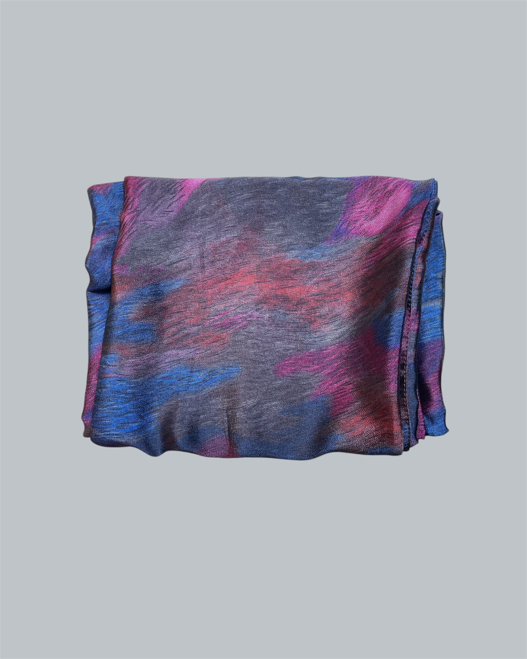 Alya Lavender - Satin Chiffon Printed Hijab